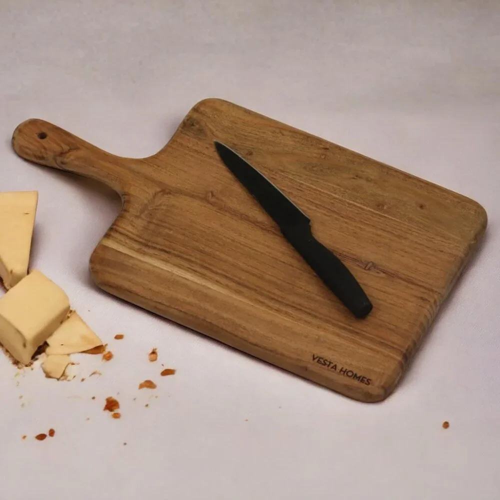 Wooden Cutting Board/Chopping, Serving Board, Platter for Vegetables, Fruits, Ch - Picture 2 of 6